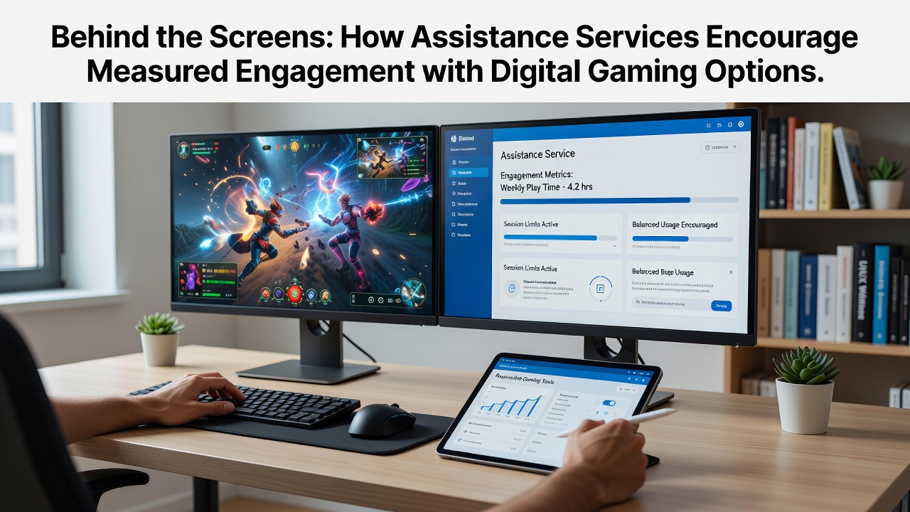 Assistance services supporting measured engagement in digital gaming platforms