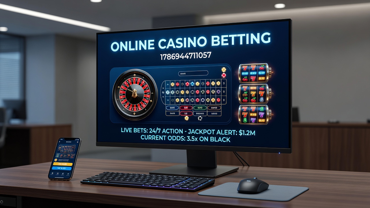 Live dealer studio setup with multiple cameras and digital overlays used in online casino streaming