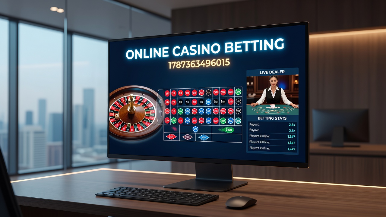 Mobile device displaying live dealer casino games during online betting session