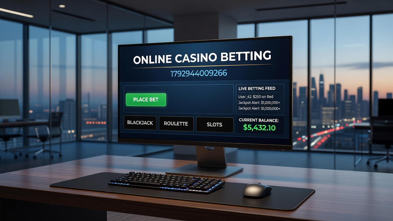 Live dealer casino table in action during an online session with multiple player views
